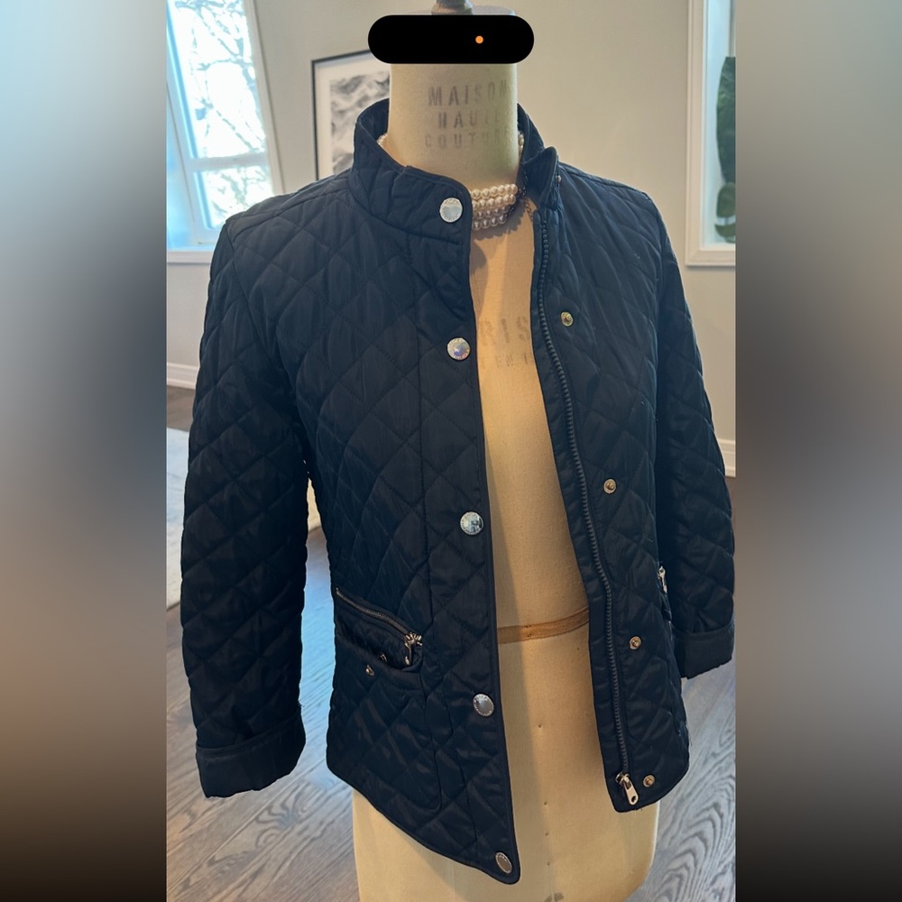 Zara quilted girls jacket size 13/14